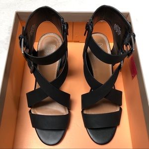 Crown Vintage Strappy Wedge Sandals